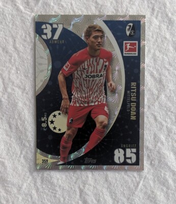 soccer trading cards *Ritsu Doan* Topps Match Attax 2023-24