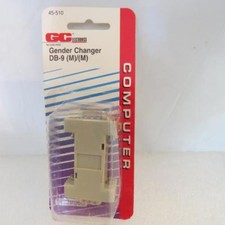 GC Electronics 45-510 DB-9 Gender Changer Male to Male Old School Adaptor