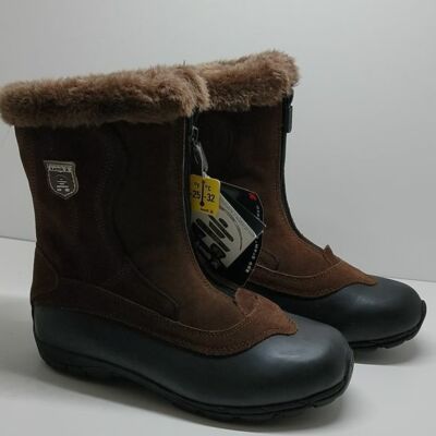 Kamik Thinsulate NationPro Insulated Waterproof Brown Winter Snow Boots Mens 9 Kamik Men main image 2
