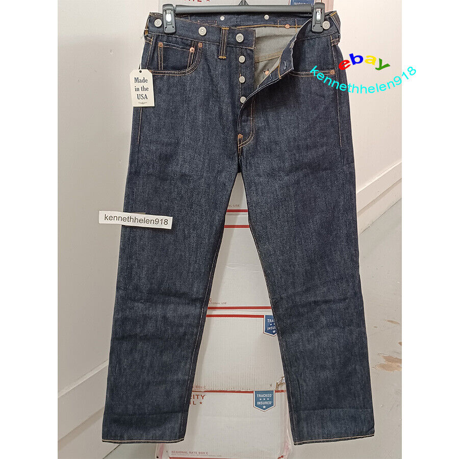 LEVIS VINTAGE CLOTHING 1933 501XX JEANS MADE IN USA 33501-0119 MENS SIZE  32X34