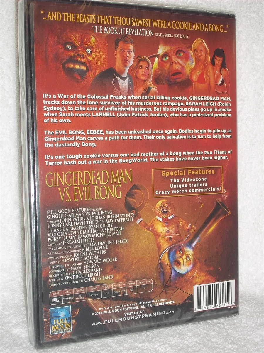 Gingerdead Man 1 2 3 Vs Evil Bong Complete Collection (DVD, 2013
