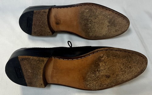 Bally Hergestellt in Italien Herren Schwarz Leder Stiefeletten Schuhe 9,5 D Forall 1545 35 - Bild 8 von 8