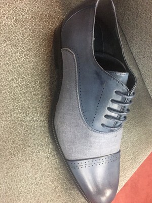 navy dress grey shoes