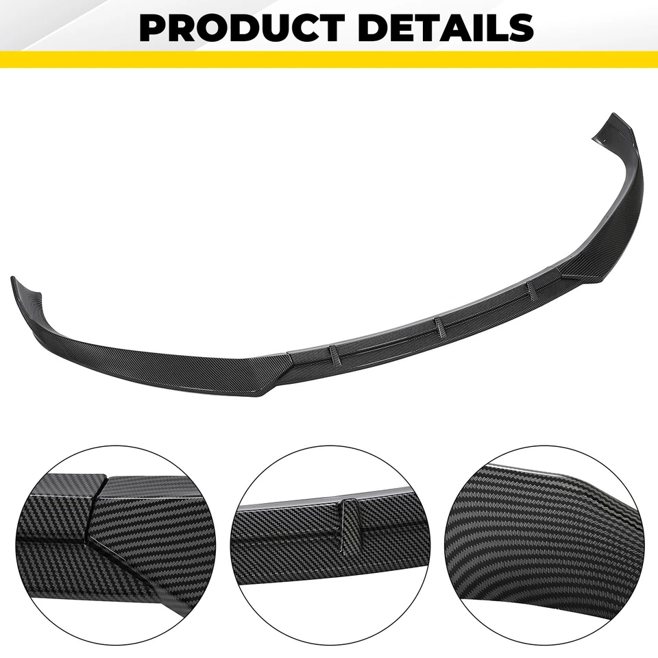 СПОЙЛЕР КРОМКИ ПЕРЕДНЕГО БАМПЕРА ДЛЯ TESLA MODEL S 2016-2020 STP-STYLE ИЗ УГЛЕРОДНОГО ВОЛОКНА - Изображение 4 из 4