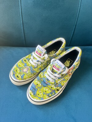 VANS Toy Story alien Skateboard Shoes Junior Size Disney