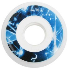 Ground Control 64mm 90A Constellation WHEELS  WHITE  4-Pack NEW