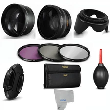 WIDE ANGLE LENS +MACRO LENS +2X TELEPHOTO LENS +HD  FILTER KIT FOR NIKON D5600