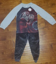 Boy's Wonder Nation Gamer 2 Pc Long Sleeve Pajama Sleep Set Sizes XS -XL
