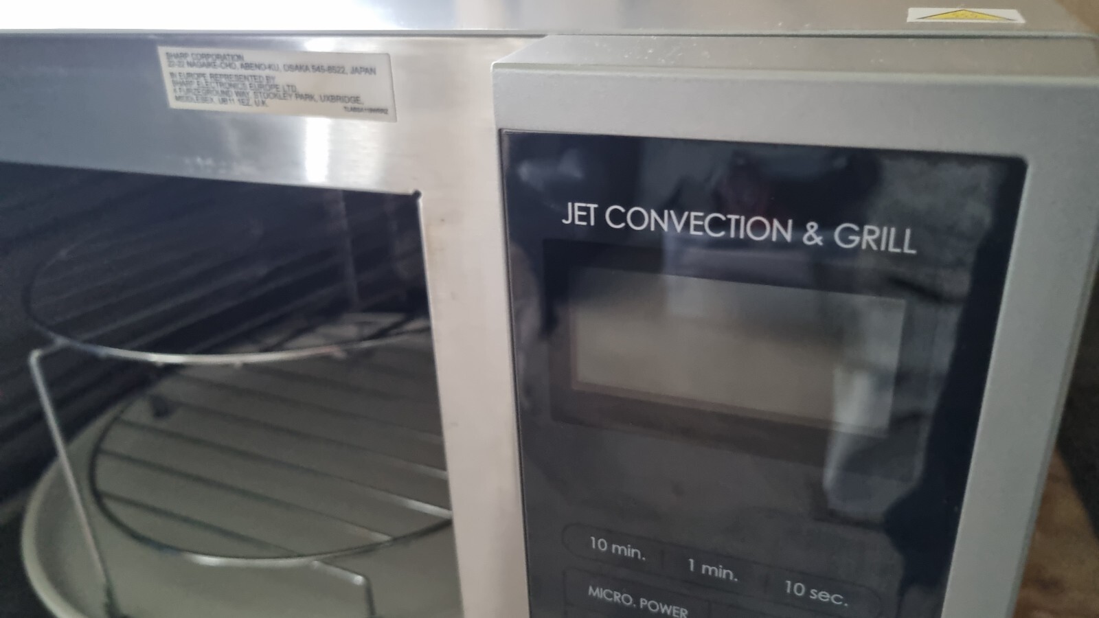 Sharp R959SLMAA Combination Microwave 40 Litre ,900Watt Silver 4974019772660 eBay