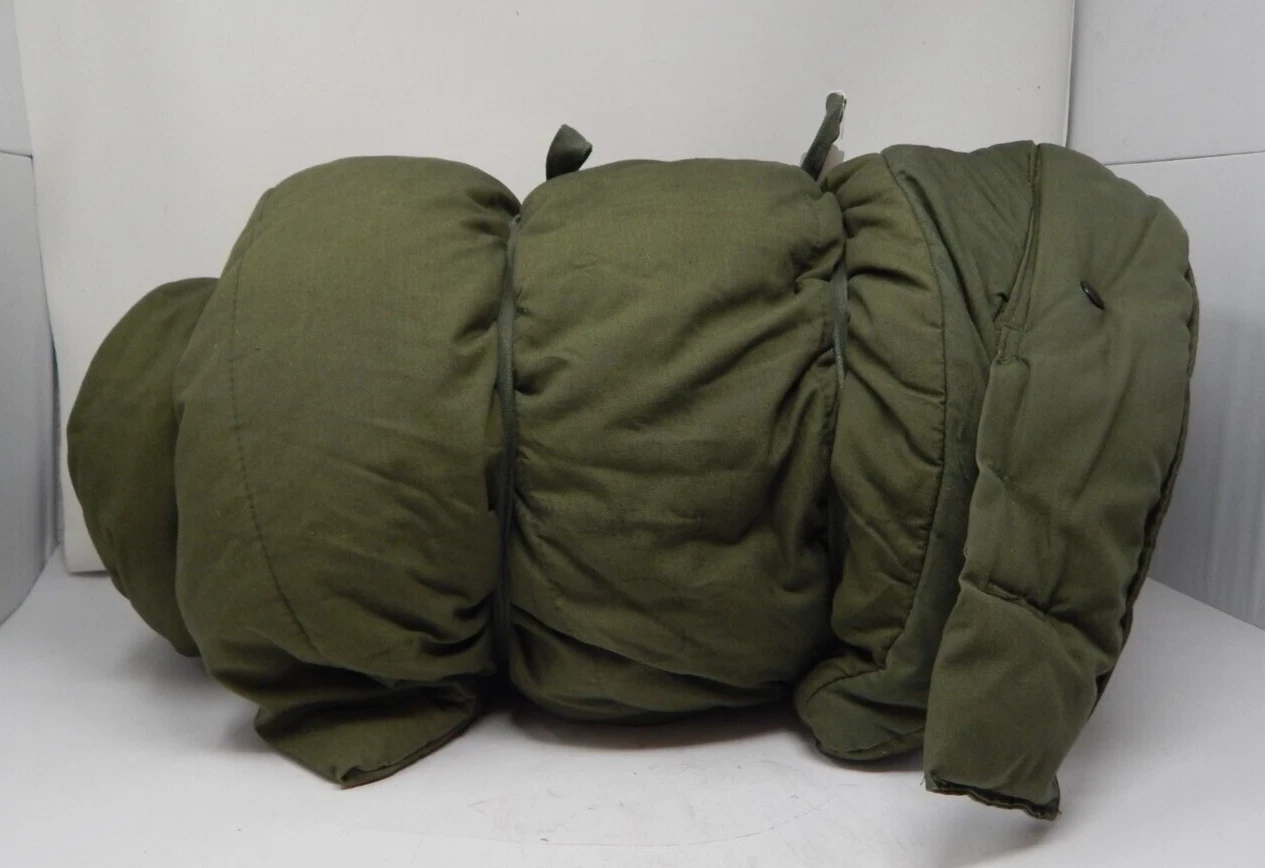 US Army Intermediate Cold Weather Sleeping Bag w/Hood Military Surplus