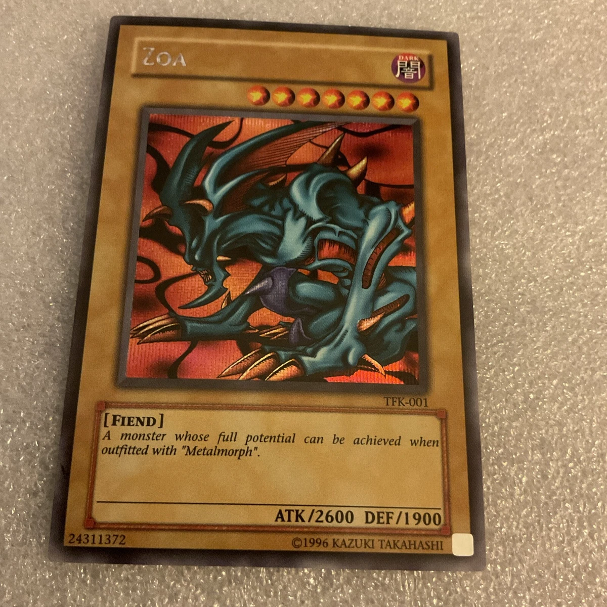 Zoa TFK-001 Yu-Gi-Oh! The Falsebound Kingdom Promotional Cards for 