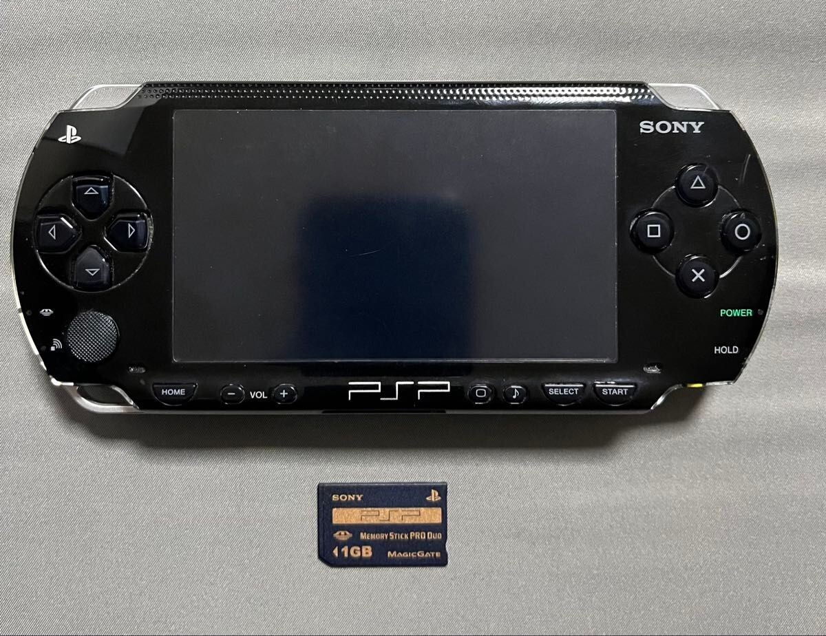 Sony PSP -1000 Black Console GIGA PACK With Box Tested Working