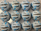 12 TAYLORMADE SPEEDSOFT INK BLUE GOLF LAKE  BALLS PEARL/GRADE A  FREE P&P