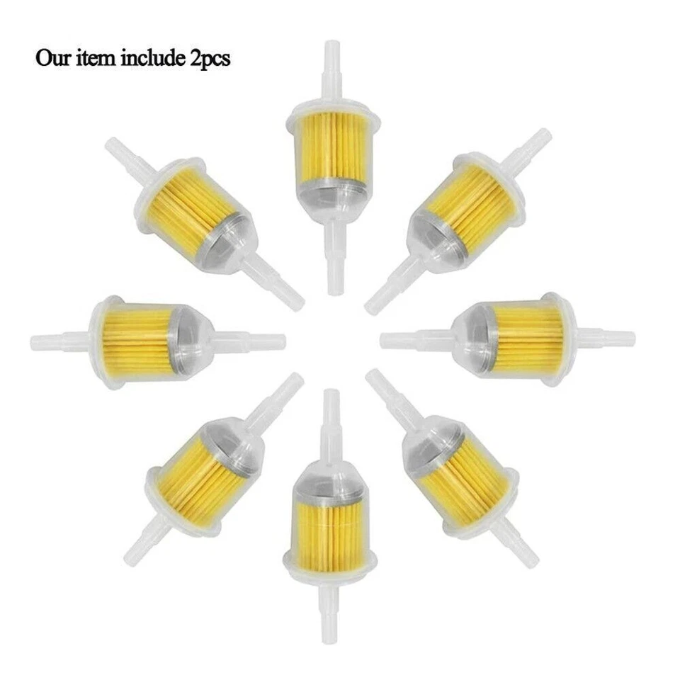 1/4" Motorcycle Dirt Bike Gasoline Filter Oil Pipe Line Fuel Oil Gas Line Kit — 第 4/4 张图片