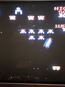 Galaga Demons of Death Nintendo NES 1988 autentico testato funzionante solo cartuccia