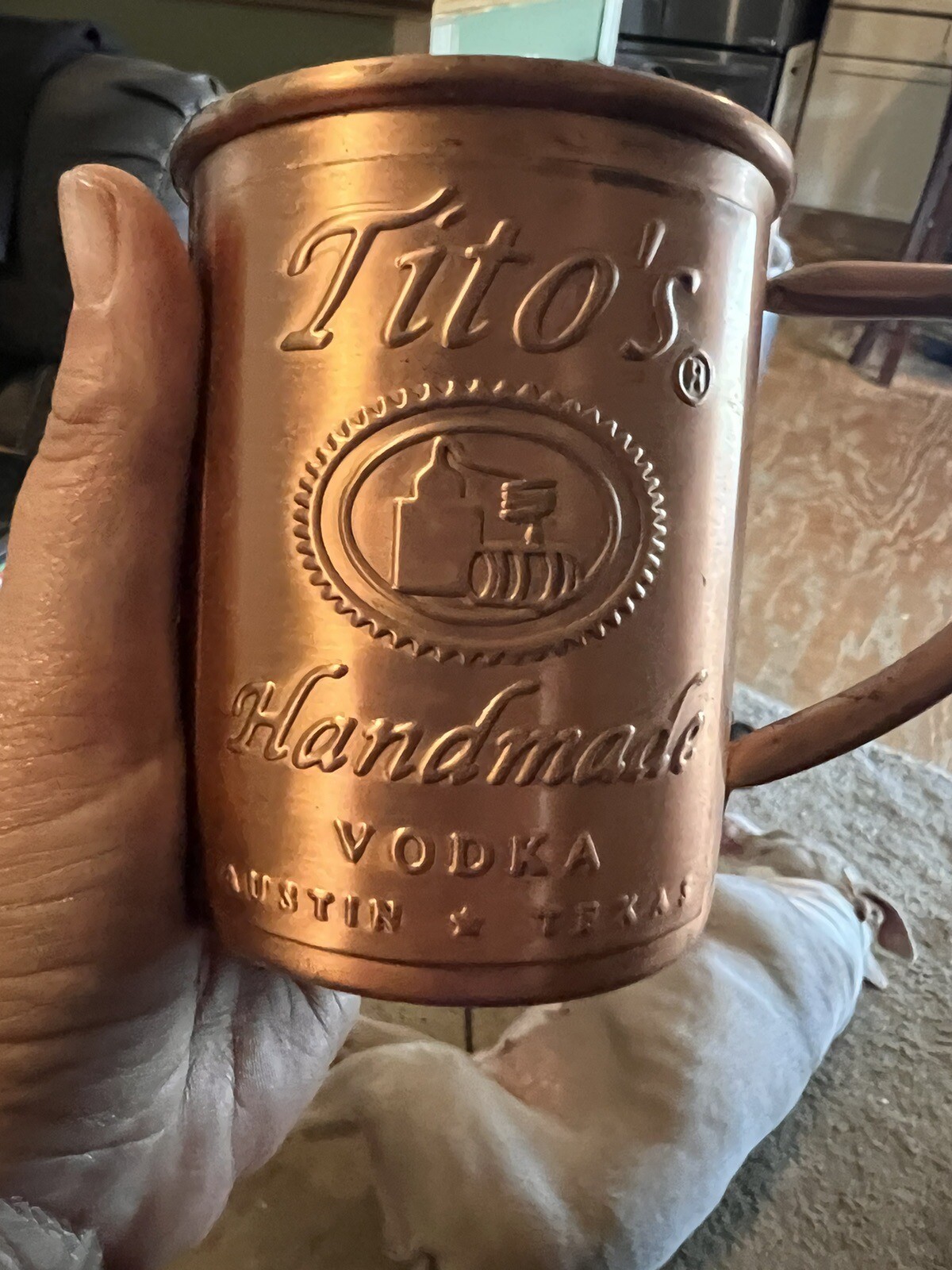 Titos vodka copper mug eBay