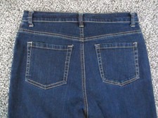 Gloria Vanderbilt Jeans Womens 10P SHORT Blue Denim Amanda Stretch Retro 30x30