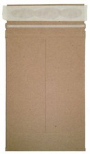 50 7 x 9 No Bend Mailers Kraft Self Seal  Photo Document Flat Rigid Envelope