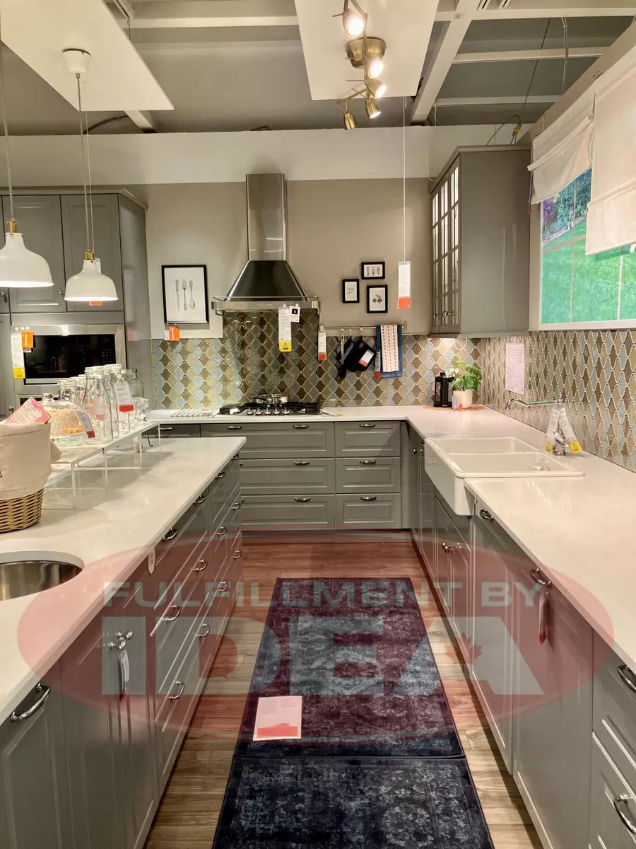 Brand New IKEA Gray BODBYN 30x15
