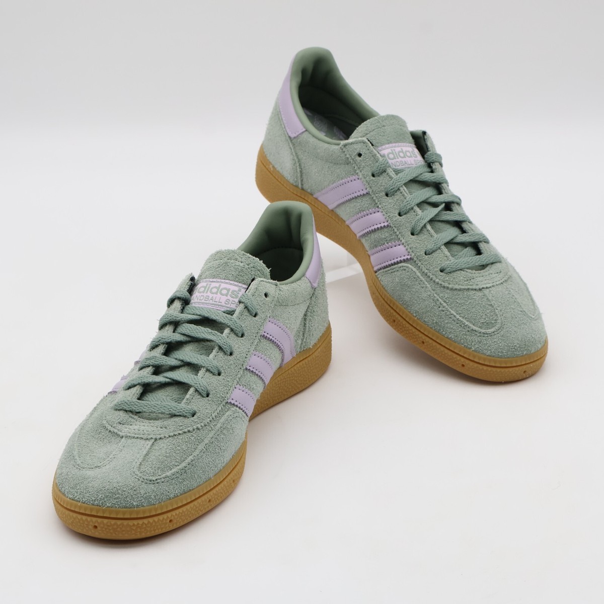 JS2857 adidas Originals Handball Spezial Silver Green Silver