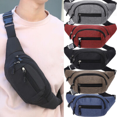 Waterproof Running Belt Fanny Pack Waist Pouch Outdoor Camping Hiking Travel Bag