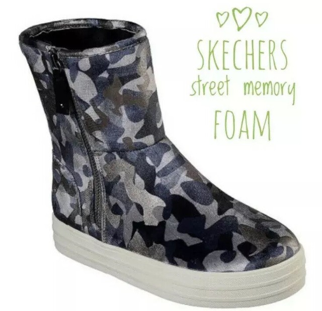 skechers memory fur