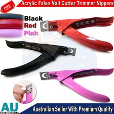 Acrylic False Nail Cutter Trimmer Nipper Manicure Tip Saloon Nail Art Side Edge