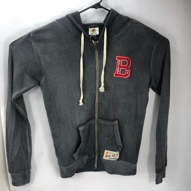 Bucee's Women's Zip Up Long Sleeve Hoodie Sweatshirt Gray Prefaded XXL 2XL eBay