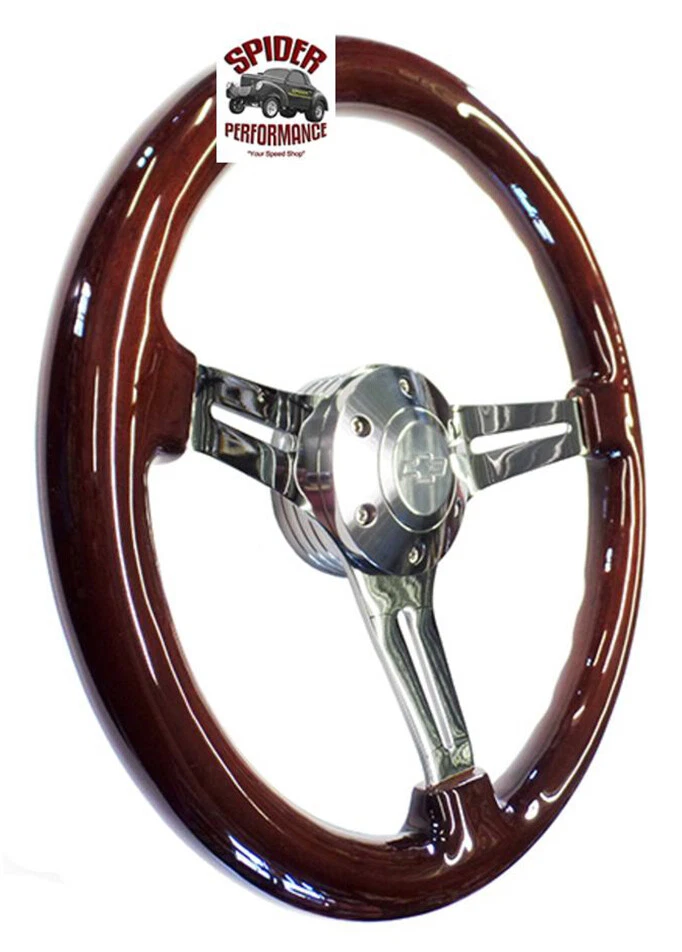 88-94 Suburban Chevrolet Pickup volante madera lazo 14" vintage caoba Foto 2 de 4