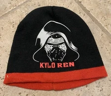 Star Wars Kylo Ren Kylo Ren Skully Beanie Cap Knit Hat one size 