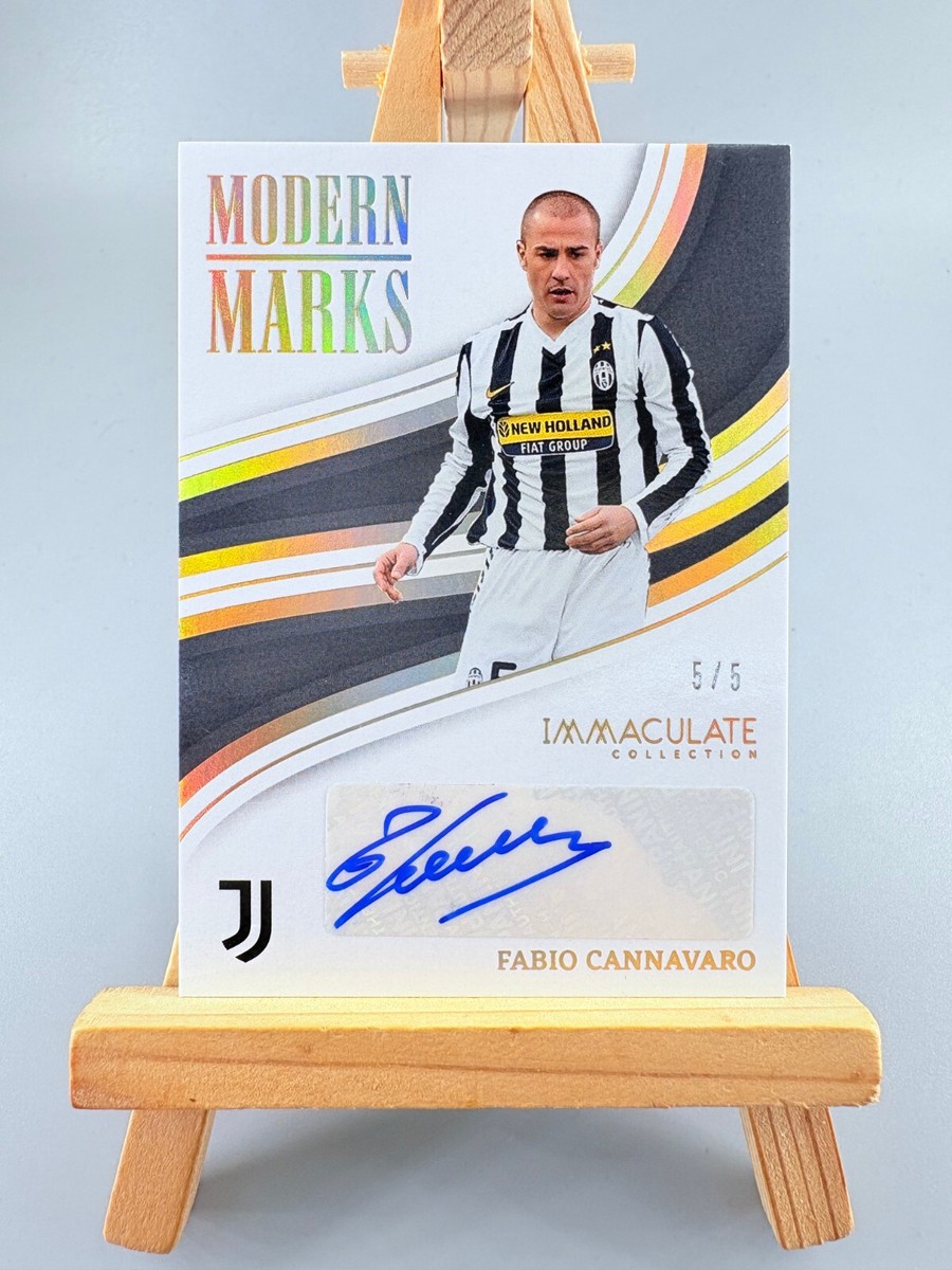 2023-24 Immaculate Juventus Cannavaro MODERN MARKS Auto 5/5 2023-24 Immaculate Juventus Cannavaro MODERN MARKS Auto 5/5