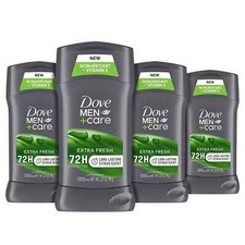 Dove Men  Care Antiperspirant Deodorant 72Hr Sweat  Odor Protection 4 Pack