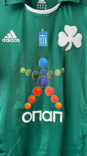 Maglia calcio Panathinaikos Home 2012 - 2013 Adidas Verde Adulti M Medium - Foto 3 di 6