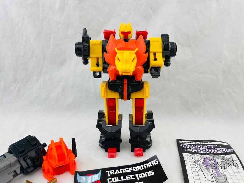 Transformers Original G1 1986 Predacon Razorclaw Complete Metal For Predaking - Image 2 of 3