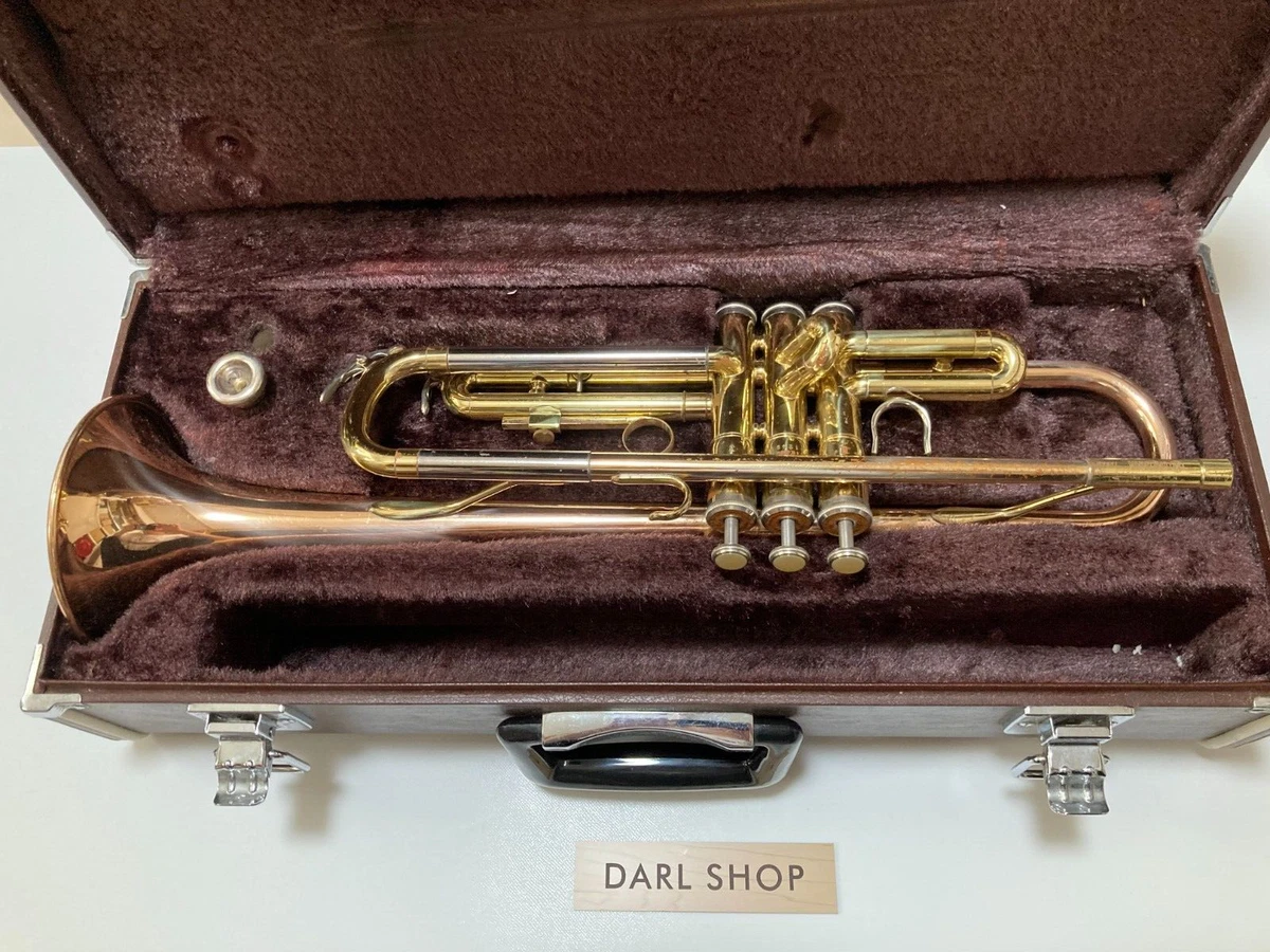 Yamaha Trumpet YTR-3320 YTR3320 Red Brass w/ Hard case & Mouth Piece Japan Used