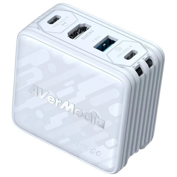 AVerMedia GC313PWH Live GENERATOR POCKET Pocket Capture Blanco - Imagen 3 de 4