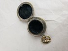 Great antique / vintage silver? locket, goldplated — photo 8