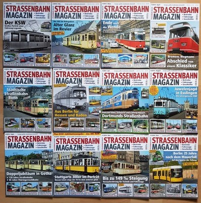12x Straßenbahn Magazin 2014 Sammlung Jahrgang Eisenbahn Schiene Zeitschrift