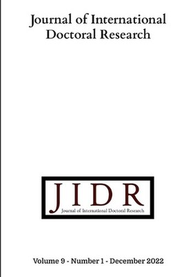 Journal of International Doctoral research, Volume 9, Number 1, 2022 by Gillian