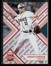 2018 Panini Elite Extra Edition #69 Jeremy Eierman Aspirations Orange #/100