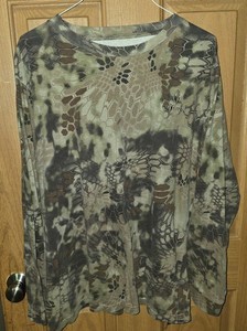Kryptek Camo Shirt, Long Sleeve, Size XXL, Dalibor, Highlander