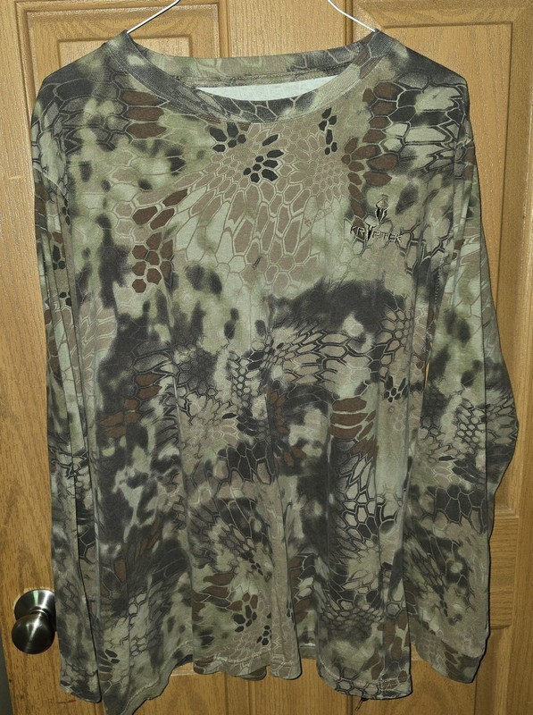 Kryptek Camo Shirt, Long Sleeve, Size XXL, Dalibor, Highlander