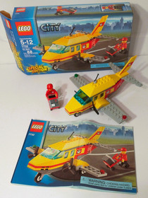 LEGO City Set Air Mail Airplane - 100% complete with box and instructions