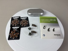 Phonak Audeo S Smart V Hearing Aids LEFT  RIGHT Complete w/ Carrying Case Works