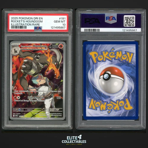 Team Rocket's Houndoom 191/182  - PSA 10 (Destined Rivals)