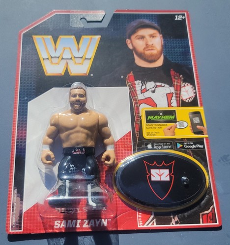 Sami Zayn WWE Mattel Retro Series Hasbro style Act...