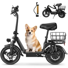 C14 Electric Scooter for Adults with Seat – High-Performance, Foldable E-Scoo...