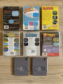 Lot 8 Games Nintendo Entertainment System NES PAL A ITA GBR NOE Mario Rygar
