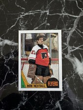 Ron Hextall 1987-88 Topps Rookie Card #169 Philadelphia Flyers (C). rookie card picture