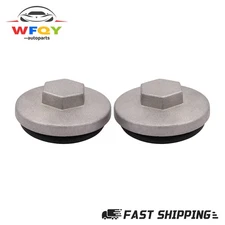2x Valve Adjuster Cover Cap O-Ring For Suzuki QuadRunner LT LT-F 125 160 185 230